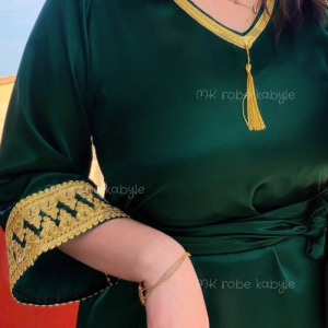 Robe orientale - Vert foncé